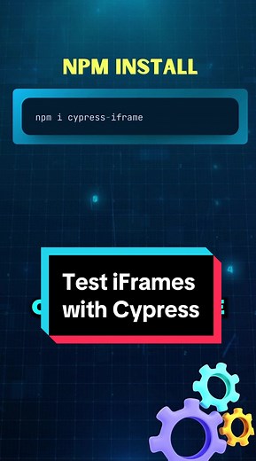 How to do iframe testing using Cypress? This video has got you covered! Learn the ins and outs of using the cypress-iframe plugin to make your tests more comprehensive. Don't miss out on this essential guide. #Cypress #softwaretesting #TestAutomation #softwaredevelopment #javascript #techtips