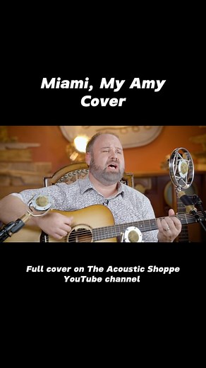 Miami My Amy cover! Watch the full song on our YouTube channel! Link in bio! #guitar #miamimyamy #cover #acousticcover #songcover | The Acoustic Shoppe
