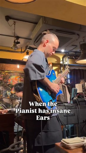 Zack Auslander on Instagram: "@yukihirate is good at piano 🤘😅 Go give him a follow! #guitar #jazzguitar #guitarsolo #bebop #jazz #piano #jazzpiano"