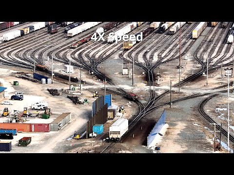 Sending Cars Over the Hump: CSX's Avon Yard in Action