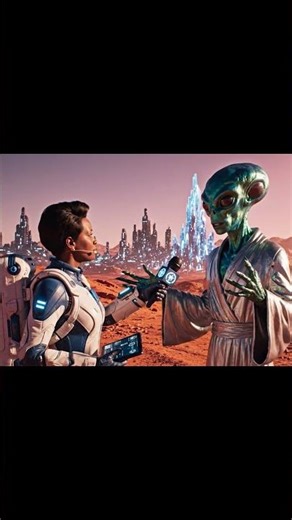 American Reporter Interviews Alien on Mars | Shocking Lifestyle Revealed!