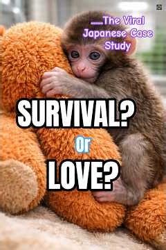 Viral Japanese Zoo Case: Is it Love or Survival? 🧸 🐒
