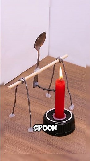 “History’s Coolest Invention: Spoon and Candle Mechanism”