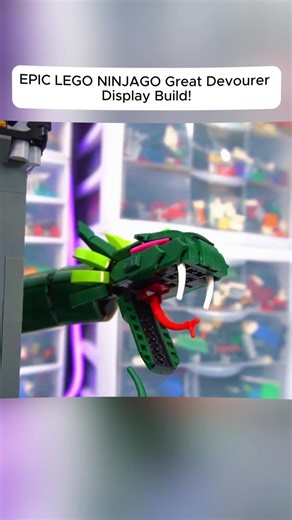 Epic Ninjago Diorama: Great Devourer Attacks City