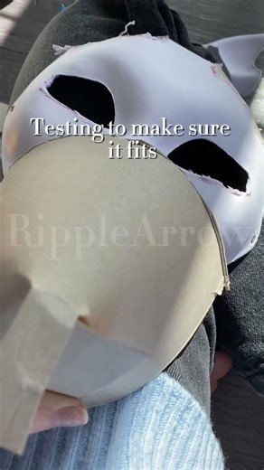 Part 1/? Of making a bear mask | #maskmaking