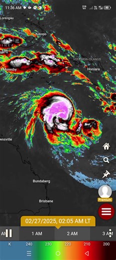 Severe Tropical Cyclone Alfred 2025 Satellite Source: Windy #fypppppppppppppppppppp #fypシ #foryoupage❤️❤️ #makeitviralplzz #cyclone