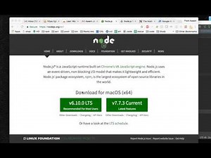 1 nodeJs introduction