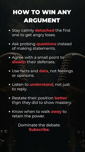 7 Psychology Facts Tricks To Win Any Argument