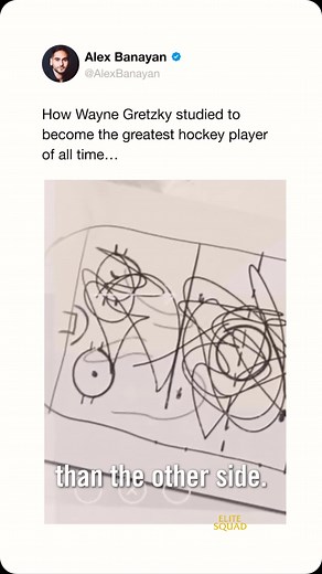 **🏒 Listen to Wayne Gretzky: The Great One’s Secret to Success! 🎯** 🚀 How did Wayne Gretzky become one of the best players in NHL history? He studied the game meticulously and always watched where the puck went on the ice. By anticipating the play, he made the game look easy and dominated like no other! 🏆 His hockey IQ and vision were unparalleled, making him a true legend. 🐐 Check out these **10 Impressive Stats** about Wayne Gretzky: 1️⃣ **2,857 career points** - The highest in NHL histor