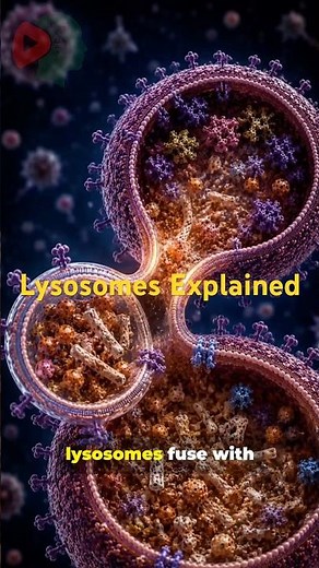 Lysosomes Explained | The Cell’s Recycling System |#organelles #cell