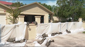 Woman creates $70K wall around St. Augustine home to protect from Hurricane Dorian