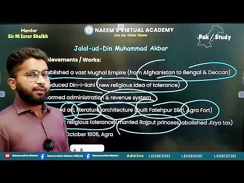 Lecture no 11 jalal-ud-din Muhammad Akbar