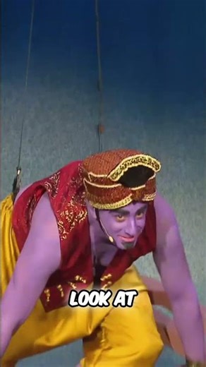 Aladdin Genie Fails Laughter, Falling, and Epic Stage Chaos! #shorts #funny #impracticaljokers
