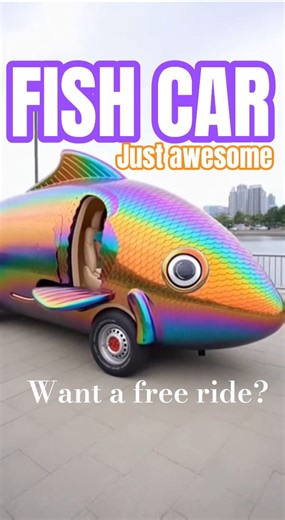 The fish car #blog #unexpected