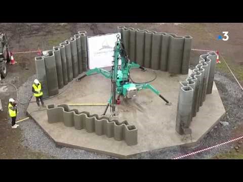 Valenciennes : une maison imprimée en 3D