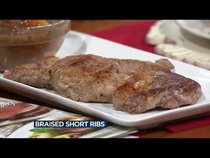 How to make braised short ribs with red wine sauce