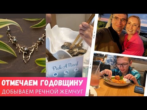 Отмечаем годовщину / Добываем жемчуг / Итальянский ужин / Влог США