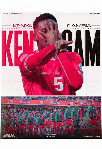 Harambee Stars vs. Gambia: Matchday at Kasarani!