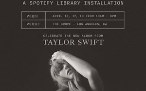 ［霉日报］TTPD 更多宣传来啦!芝加哥出现巨大的QR码由TTPD和13组合绘画而成；Spotify推出了TTPD的线下预热活动!