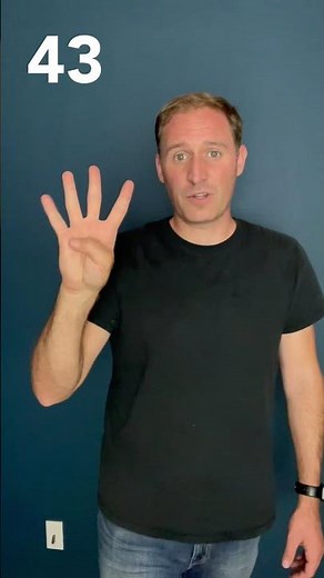 Numbers 40-49 in ASL | American Sign Language for Beginners