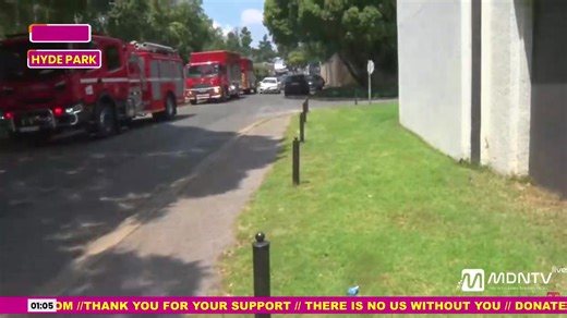 Three EMS Trucks Deployed as Police Continue Operations at Chatunga Mugabe’s Hyde Park Residence Authorities in Johannesburg have deployed multiple emergency service vehicles, including three EMS trucks, to the affluent Hyde Park suburb as police continue operations at the residence linked to Bellarmine Chatunga Mugabe, the son of the late former Zimbabwean president Robert Mugabe, following a shooting incident that left a 23-year-old worker critically injured. Officers, including K9 and forensi