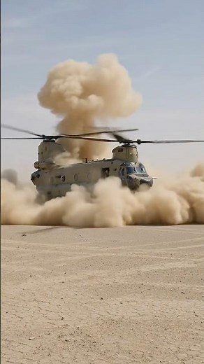 The Helicopter Settled Into Ground Effect And The Dust Became The Enemy