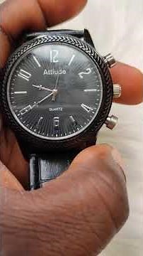 How to Operate Attitude Spy Camera Wrist Watch