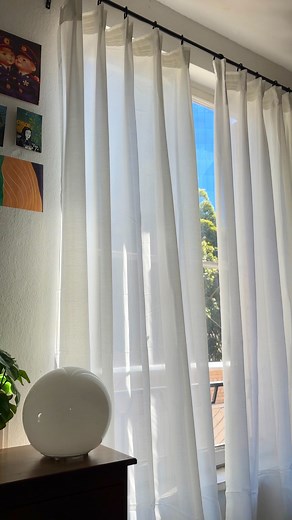 ¿Instalar cortinas puede ser aesthetic? Con esta técnica, sí. Con HILJA, RIKTIG y SIRLIG, el resultado final queda ✨ nivel Pinterest ✨ | IKEA