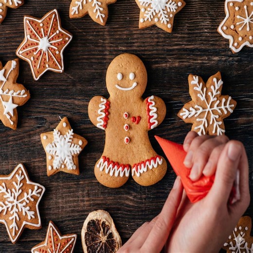 Gingerbread Man Recipe Printable | Holiday Cookie PDF With Step-by-step Baking Instructions - Etsy