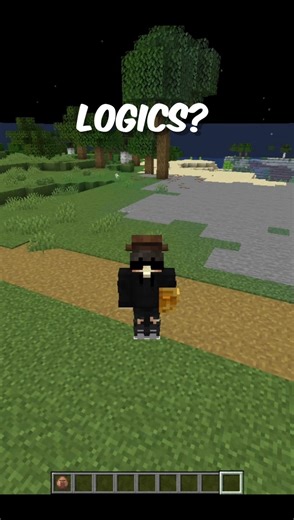 Minecraft Villagers logic! #minecraft #memes #shorts