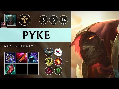 Pyke Support vs Alistar - KR Challenger Patch 25.14