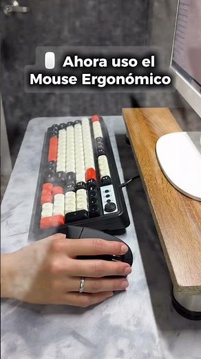 Ya no me duele la mano desde que uso este mouse🔥