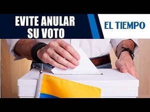 March 8 elections: Official guide from the Registrar's Office for voting without errors | EL TIEMPO