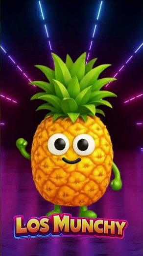 La Canción de La Piña Tropical 🍍🌴 | Canción Divertida de Los Munchys