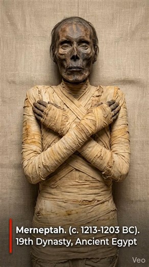 Bringing Merneptah to Life with AI | Reverse Aging Reconstruction ⏳