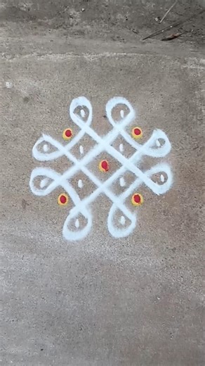 simple sikku kolam with dots kambi kolam with dots margali design