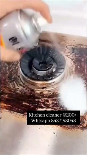 🔥 Instantly Removes Kitchen Grease! | Powerful Kitchen Cleaning Spray 🧽✨