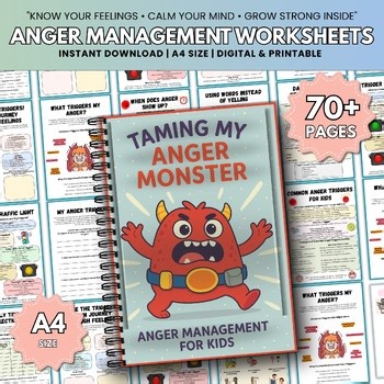 Worksheets For Kids Anger Management , Kids Anger Help, Anger Control Activities