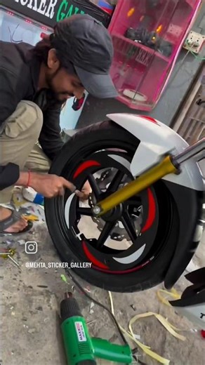 Apache rtr 160 wheel cover #apaches #modified