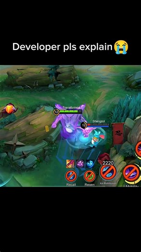 Developer please explain this! 😭#mlbb #mobilelegends #shorts #mlbbninja #mlbbcreator #funny