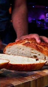 Bread That Practically Makes Itself #noknead #breadrecipe #shorts
