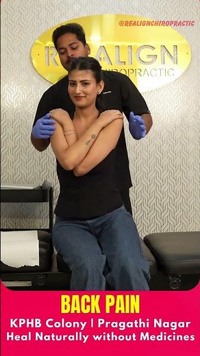 Back Pain Gone Instantly! 🔥 Real Chiropractic Adjustment | Realign Chiropractic Clinic