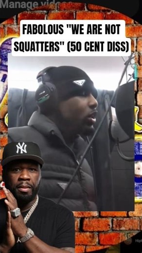 Fabolous 'We not squatters" (50 Cent Diss)