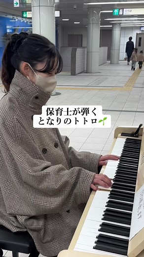 保育士ピアノ演奏：となりのトトロ🌱