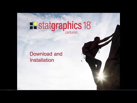Statgraphics 18 Installation