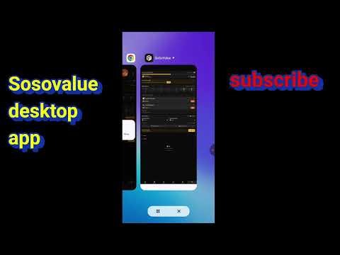 HOW TO INSTALL SOSOVALUE DESKTOP ON YOUR MOBILE PHONE| SOSOVALUE AIRDROP LATEST UPDATE