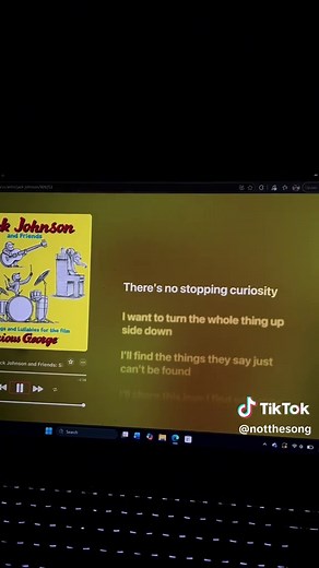 Jack Johnson Upside Down Lyrics – Curious George Theme Song