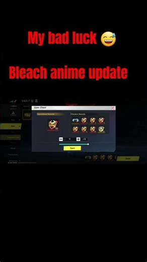 bleach anime update but my bad luck #bloodstrike #bleach #blackpink