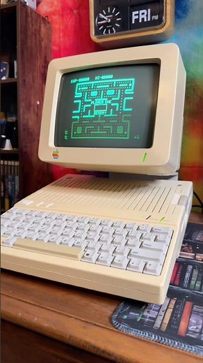 Pac-Man on the Apple II