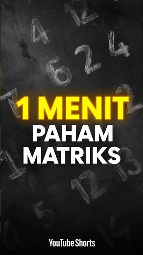 1 Minute to Understand Matrix Addition 🔢